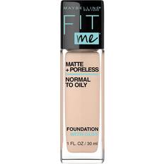 Maybelline Foundations Maybelline Fit Me Matte + Poreless Liquid Foundation #120 Classic Ivory