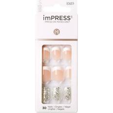 Kiss Negleprodukter Kiss imPRESS Press-on Manicure Time Slip 30-pack