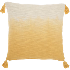 Mina Victory Life Styles Ombre Tassels Complete Decoration Pillows Gold (55.88x55.88cm)