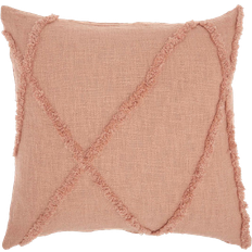Mina Victory Distressed Complete Decoration Pillows Pink (60.96x60.96cm)
