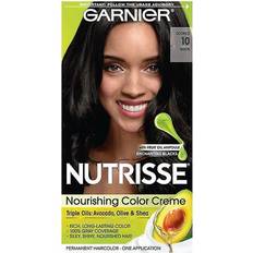 Hair Dyes & Color Treatments Garnier Nutrisse Nourishing Color Creme #10 Black