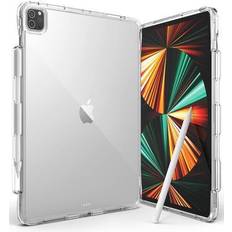 Computer Accessories Ringke Fusion Plus Compatible with iPad Pro 12.9 (2021/2020/2018) Case Transparent Shockproof Cover with Pencil Holder Clear