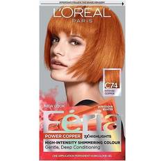 L'Oréal Paris Hair Dyes & Color Treatments L'Oréal Paris Feria Multi-Faceted Shimmering Color, C74 Copper Crave False