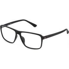 Herre Briller Police VPLD 09 Z42, including lenses, SQUARE Glasses, MALE