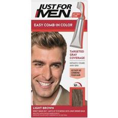Just For Men Easy Comb-In Haircolor, Light Brown A-25 False