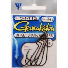 Gamakatsu Fishing Gear Gamakatsu Worm Hook Offset Shank Round Bend Multi-pack