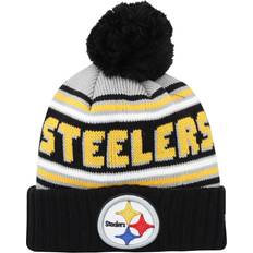 Beanies New Era Pittsburgh Steelers Declare Cuffed Knit Beanies with Pom Youth