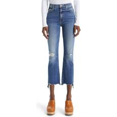 Mother The Insider Crop Step Chew Jeans - Dancing on Coals