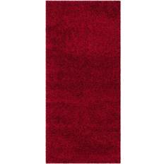 Jute Carpets & Rugs Safavieh California Shag Collection Red 70.1x213.4cm