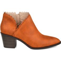 Orange Boots Journee Collection Tessa - Rust