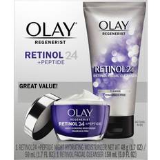Olay Facial Creams Olay Retinol 24 Cleanser Moisturizer Duo Pack 6.7 oz CVS