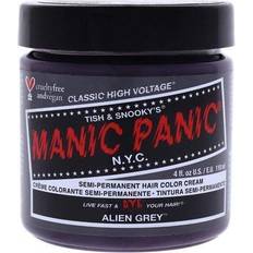 Grå Toninger Manic Panic High Voltage Semi-Permanent Hair Color Cream Alien Grey