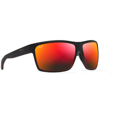 Red Sunglasses Maui Jim Alenuihaha Polarized Wrap RM839-07C
