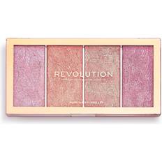 Glitter Rouge Revolution Beauty Vintage Lace Blush Palette Pink & Peach