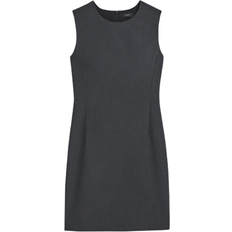 Theory Sleeveless Fitted Dress - Charcoal Melange