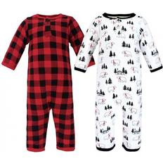 Hudson Premium Quilted Coveralls 2-pack - Buffalo Plaid Bear (10119016)