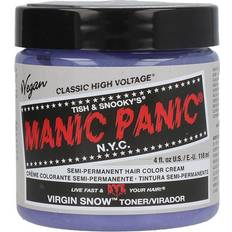 Hvite Toninger Manic Panic Semi-Permanent Hair Color Cream Virgin Snow 118ml