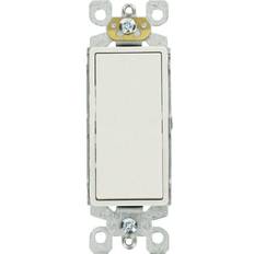Leviton Decora 15 Amp 3-Way Switch, White
