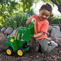 Tomy Toy Vehicles Tomy John Deere Big Scoop Tractor Toy with Loader