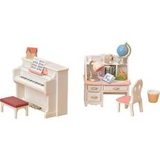 Calico Critters Toy Pianos Calico Critters Piano and Desk Set