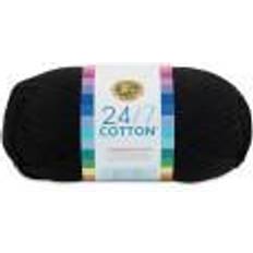Lion Black 24/7 Cotton Yarn Brand