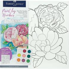 Arts & Crafts Faber-Castell Paint by Number Watercolor Set Bold Floral