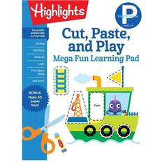 Clay Preschool Cut, Paste, and Play Mega Fun Learning Pad