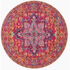 Round Carpets & Rugs Nuloom Fancy Persian Vonda Area Rug Multicolor 5"