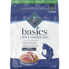 Blue Buffalo Basics Adult Cat Grain-Free Duck and Potato Recipe 4.9