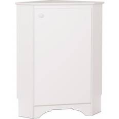 Corner storage cabinet white Prepac Elite Corner Storage Cabinet 74.3x91.4cm