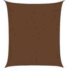 OutSunny 20' x 13' Rectangle Outdoor Patio Sun Shade Sail Canopy with D-Rings and Nylon Rope Included Brown