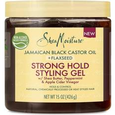 Shea Moisture Jamaican Black Castor Oil Flaxseed Strong Hold Styling Gel 15oz