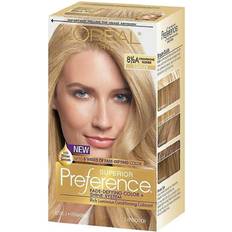 Bleach on sale L'oral Superior Preference Fade-Defying Color/shine 81/2A Champagne Blonde No Color