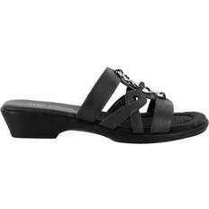 Faux Leather Sandals Easy Street Torrid - Black