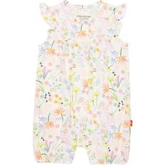 Magnetic Me Playsuits Magnetic Me Poets Meadow Stretch Modal Romper - White Multi