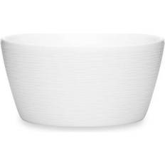 Breakfast Bowls Noritake White on White Swirl Breakfast Bowl 15.24cm