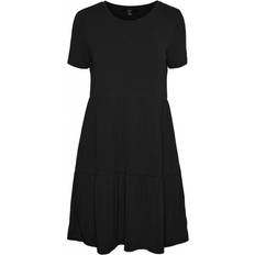 Mini dress Klær Vero Moda Filli Calia Short Sleeved Mini Dress - Black