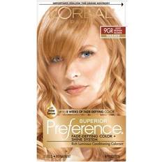 Bleach on sale L'oral Superior Preference Fade-Defying Color And Shine In 9Gr Light Reddish Blonde No Color