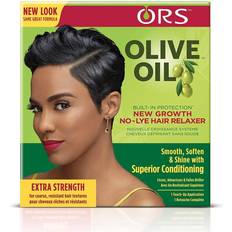 Perms ORS Olive Oil New Growth No-Lye Hair Relaxer Extra Strength Kit