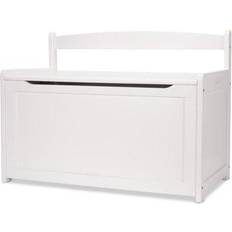 Cleaning Toys Melissa & Doug Wooden Toy Chest, White