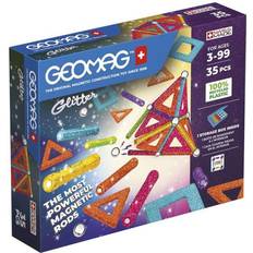 Geomag Bauspielzeuge Geomag Glitter Recycled 35 delar