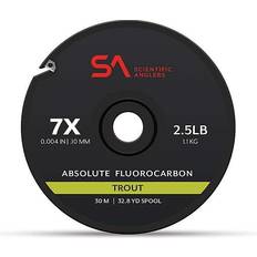 Scientific Anglers Fishing Scientific Anglers Absolute Fluorocarbon Trout Tippet 5X Clear
