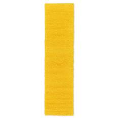 Unique Loom Solid Shag Yellow 79.248x304.8cm