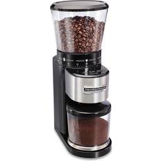 Automatic Turn-Off Coffee Grinders Hamilton Beach Professional Conical Burr Digital