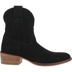 Block Heel Ankle Boots Dingo Tumbleweed - Black