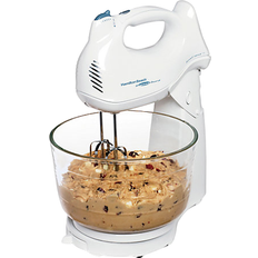With Bowls Hand Mixers Hamilton Beach Power Deluxe 64695N