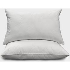 Down Pillows Royal Majesty Quilted Goose Down Pillow White (71.12x50.8)