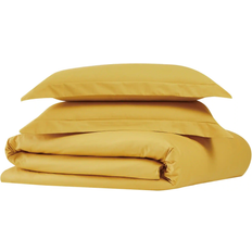 Brooklyn Solid Bed Linen Mustard (228.6x228.6)