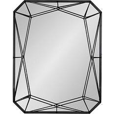 Kate and Laurel Keyleigh Rectangle Metal Accent Wall Mirror 22x28"