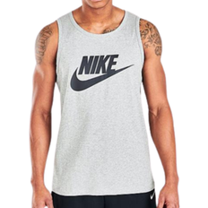 Nike Men Tank Tops Nike Sportswear Tank Top Men's - Dark Grey Heather/Black